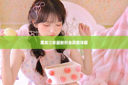 黑龙江省最新创业政策详解第1张-美商凯丽钻石团队